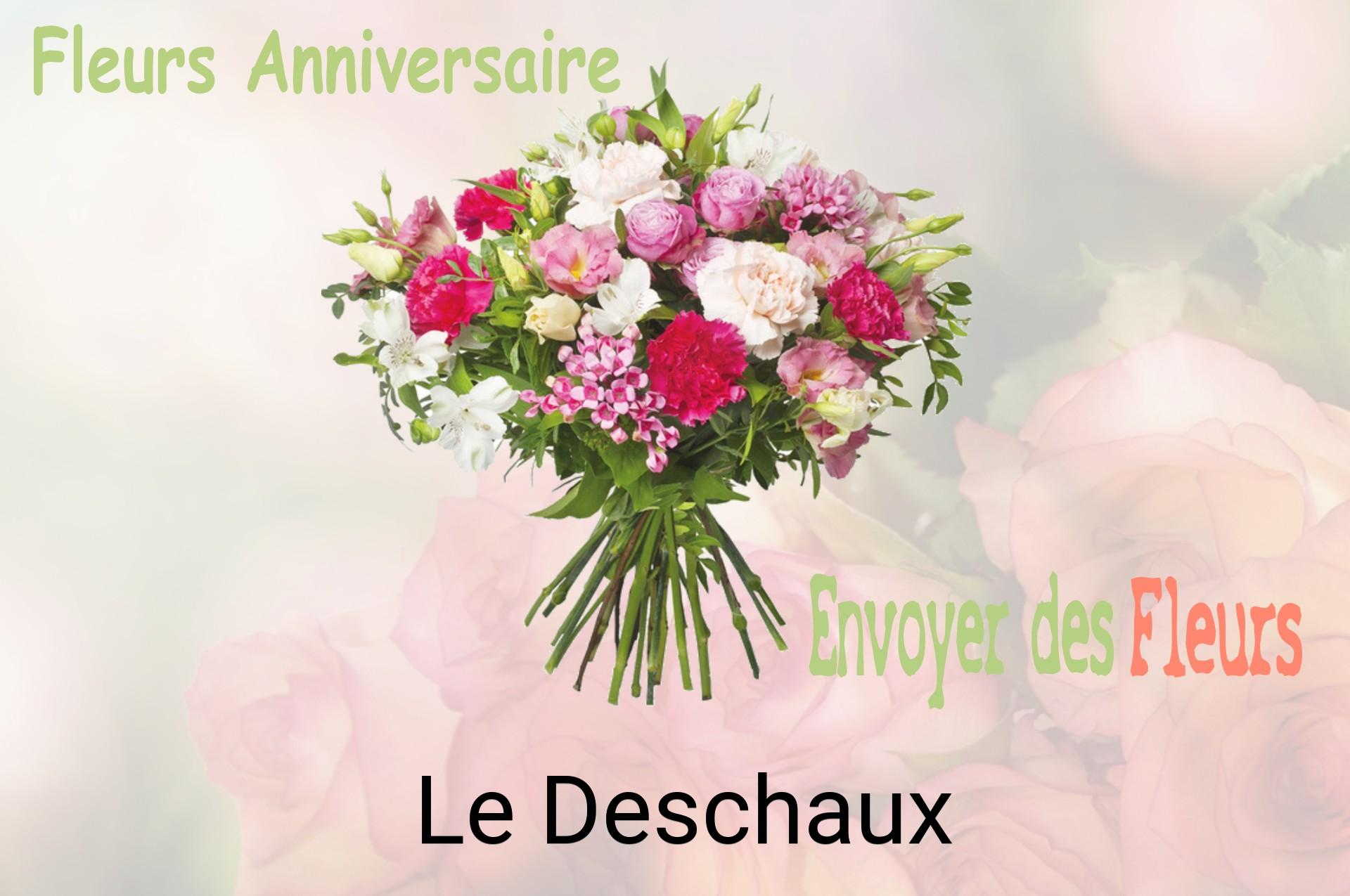 Bouquet de fleurs d’anniversaire livré à Le Deschaux