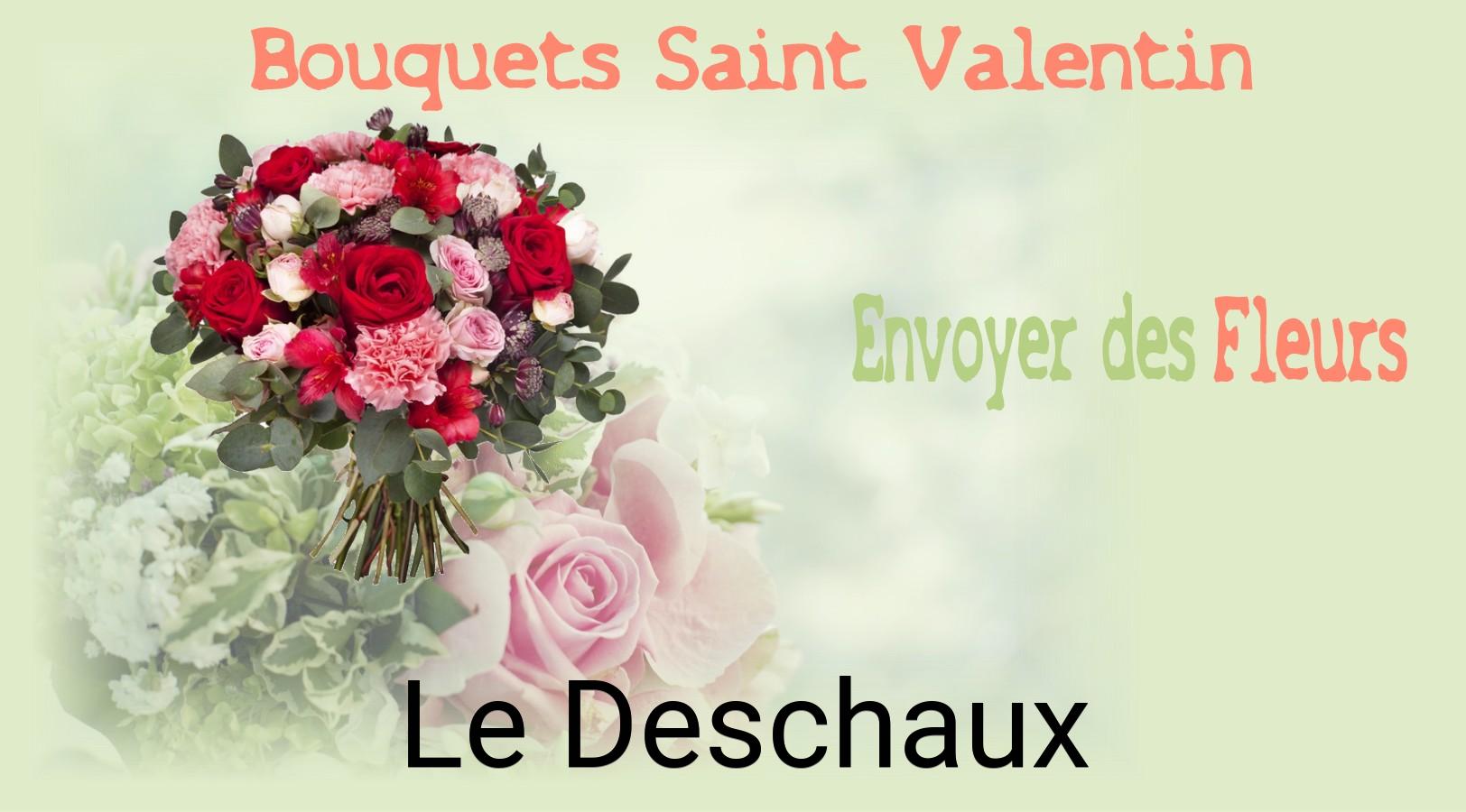 Roses de Saint-Valentin livrées à Le Deschaux